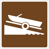 launching boat sign
